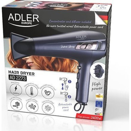Adler Πιστολάκι Μαλλιών 2400W