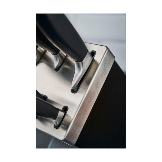 Zwilling J.A. Henckels Σετ Μαχαίρια με Βάση από Ανοξείδωτο Ατσάλι 7τμχ