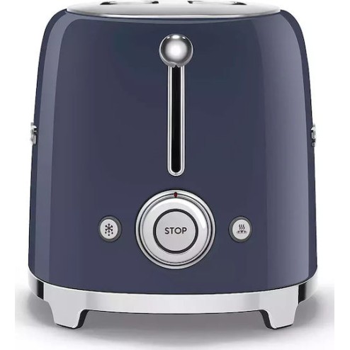 Smeg Φρυγανιέρα 2 Θέσεων 950W Μπλε