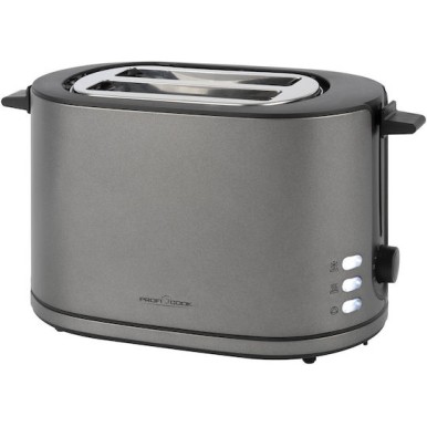 Profi Cook Pc-ta Φρυγανιέρα 2 Θέσεων Γκρι