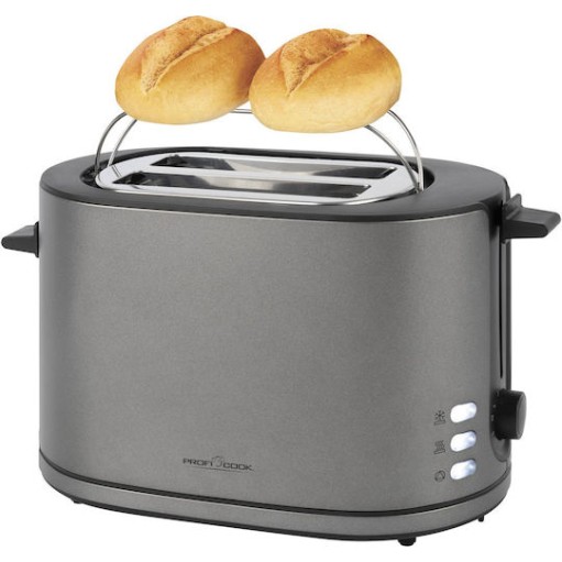 Profi Cook Pc-ta Φρυγανιέρα 2 Θέσεων Γκρι
