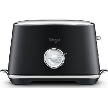 Sage Toaster Luxe Φρυγανιέρα 2 Θέσεων 1000W Μαύρη