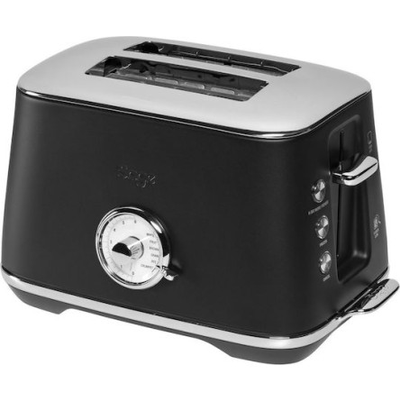 Sage Toaster Luxe Φρυγανιέρα 2 Θέσεων 1000W Μαύρη