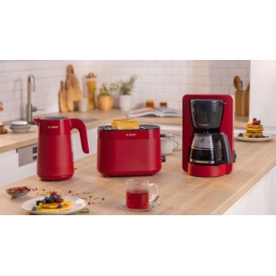 Bosch MyMoment Φρυγανιέρα 2 Θέσεων 950W Κόκκινη