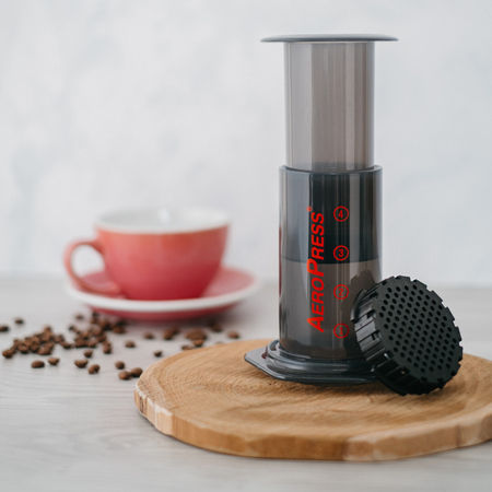 Aeropress Original Καφετιέρα Γαλλικού Χειρός Πλαστική Μαύρη 250ml
