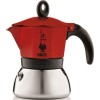 Bialetti Moka Induction Μπρίκι Espresso 4cups Κόκκινο