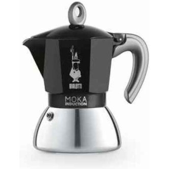 Bialetti Moka Induction Moka Μπρίκι Espresso 4cups Μαύρο