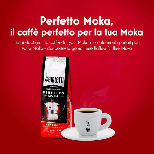 Bialetti Moka Induction Moka Μπρίκι Espresso 4cups Μαύρο