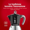 Bialetti Moka Induction Moka Μπρίκι Espresso 4cups Μαύρο