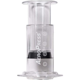 Aeropress Καφετιέρα Γαλλικού Χειρός Πλαστική Λευκή 250ml
