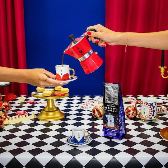 Bialetti Μπρίκι Espresso 1cups Κόκκινο