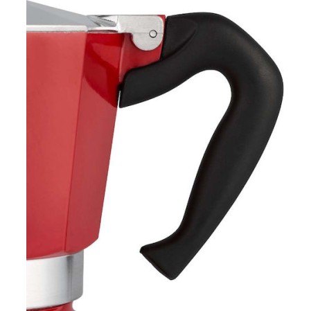 Bialetti Μπρίκι Espresso 1cups Κόκκινο