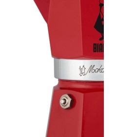 Bialetti Μπρίκι Espresso 1cups Κόκκινο