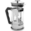 Bialetti Preziosa Καφετιέρα Γαλλικού Χειρός Ανοξείδωτη Ασημί 1lt