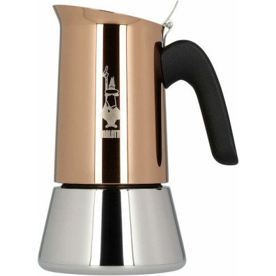 Bialetti Venus New Μπρίκι Espresso 6cups Inox Copper