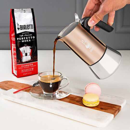 Bialetti Venus New Μπρίκι Espresso 6cups Inox Copper