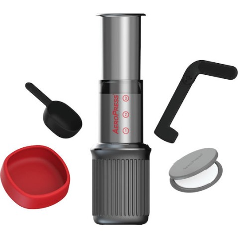 Aerobie Aeropress Go Καφετιέρα Φίλτρου Χειρός Πλαστική Μαύρη 237ml