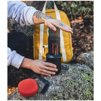 Aerobie Aeropress Go Καφετιέρα Φίλτρου Χειρός Πλαστική Μαύρη 237ml
