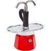 Bialetti Mini Express Μπρίκι Espresso 2cups Κόκκινο