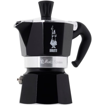 Bialetti Moka Express Μπρίκι Espresso 1cups Μαύρο