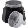 Bialetti Moka Express Μπρίκι Espresso 1cups Μαύρο