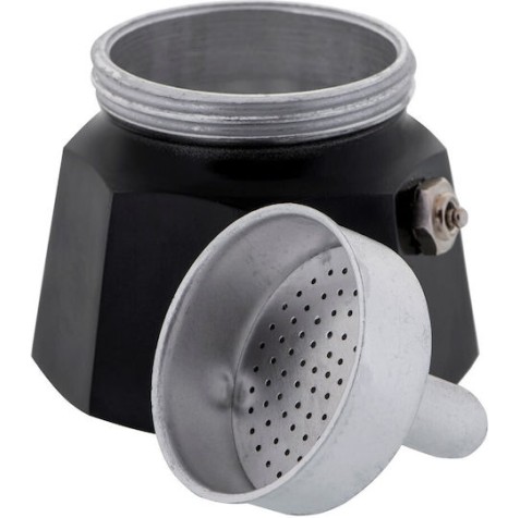Bialetti Moka Express Μπρίκι Espresso 1cups Μαύρο