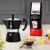 Bialetti Moka Express Μπρίκι Espresso 1cups Μαύρο