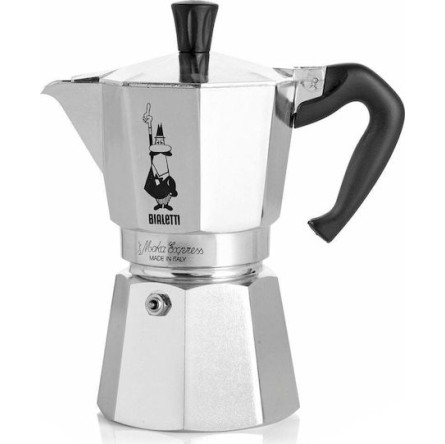Bialetti Μπρίκι Espresso 9cups Ασημί