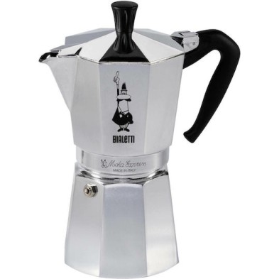 Bialetti Μπρίκι Espresso 9cups Ασημί