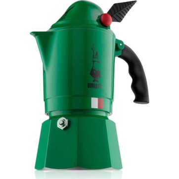 Bialetti Break Alpina Μπρίκι Espresso 3cups Πράσινο