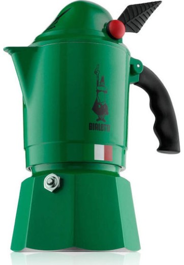 Bialetti Break Alpina Μπρίκι Espresso 3cups Πράσινο
