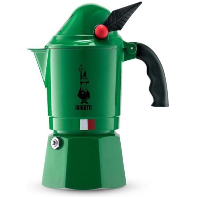 Bialetti Break Alpina Μπρίκι Espresso 3cups Πράσινο