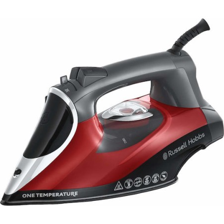 Russell Hobbs One Temperature Σίδερο Ατμού 2600W με Κεραμική Πλάκα και Συνεχόμενη Παροχή Ατμού 50gr/min