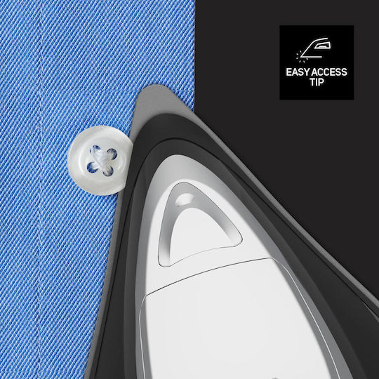 Taurus Geyser Eco Easy 2800 Σίδερο Ατμού 2800W με Κεραμική Πλάκα και Συνεχόμενη Παροχή Ατμού 40gr/min