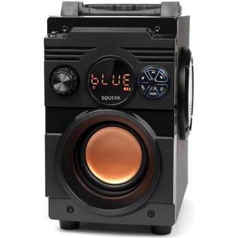 Squeak SQ1001 Ηχείο Bluetooth 20W με Ραδιόφωνο και Διάρκεια Μπαταρίας έως 7 ώρες Μαύρο