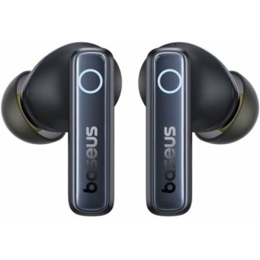 Baseus Bowie 35 In-ear Bluetooth Handsfree Ακουστικά με Αντοχή στον Ιδρώτα και Θήκη Φόρτισης Μαύρα