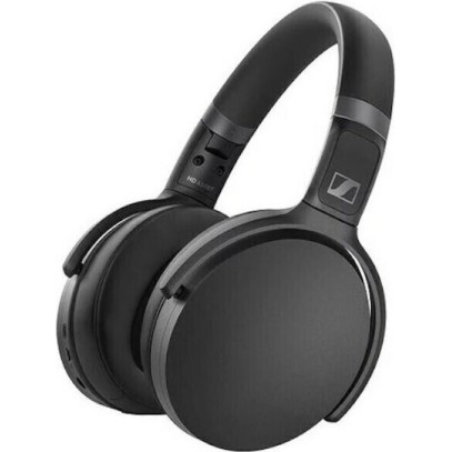 Sennheiser HD 450BT Ασύρματα / Ενσύρματα Over Ear Ακουστικά με 30 ώρες Λειτουργίας και Quick Charge Μαύρα