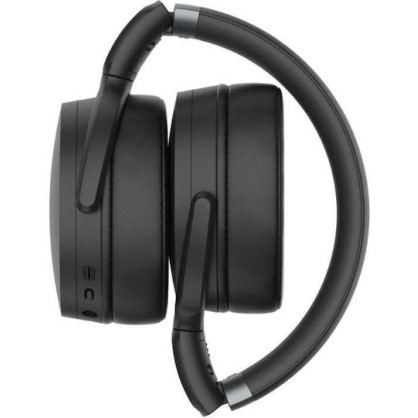 Sennheiser HD 450BT Ασύρματα / Ενσύρματα Over Ear Ακουστικά με 30 ώρες Λειτουργίας και Quick Charge Μαύρα