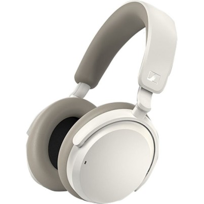 Sennheiser Accentum Ασύρματα / Ενσύρματα Over Ear Ακουστικά με 50 ώρες Λειτουργίας και Quick Charge Λευκά