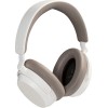 Sennheiser Accentum Ασύρματα / Ενσύρματα Over Ear Ακουστικά με 50 ώρες Λειτουργίας και Quick Charge Λευκά