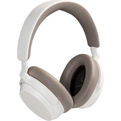 Sennheiser Accentum Ασύρματα / Ενσύρματα Over Ear Ακουστικά με 50 ώρες Λειτουργίας και Quick Charge Λευκά