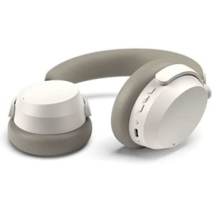 Sennheiser Accentum Ασύρματα / Ενσύρματα Over Ear Ακουστικά με 50 ώρες Λειτουργίας και Quick Charge Λευκά