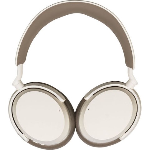 Sennheiser Accentum Ασύρματα / Ενσύρματα Over Ear Ακουστικά με 50 ώρες Λειτουργίας και Quick Charge Λευκά