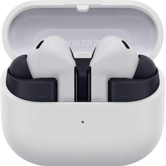 Samsung Galaxy Buds3 FE Bluetooth Handsfree Ακουστικά με Αντοχή στον Ιδρώτα και Θήκη Φόρτισης Γκρι
