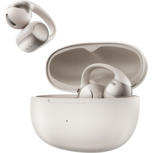Shokz OpenDots ONE Open Ear Bluetooth Handsfree Ακουστικά με Αντοχή στον Ιδρώτα και Θήκη Φόρτισης Γκρι