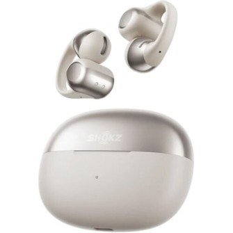 Shokz OpenDots ONE Open Ear Bluetooth Handsfree Ακουστικά με Αντοχή στον Ιδρώτα και Θήκη Φόρτισης Γκρι
