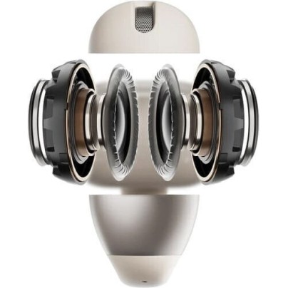 Shokz OpenDots ONE Open Ear Bluetooth Handsfree Ακουστικά με Αντοχή στον Ιδρώτα και Θήκη Φόρτισης Γκρι