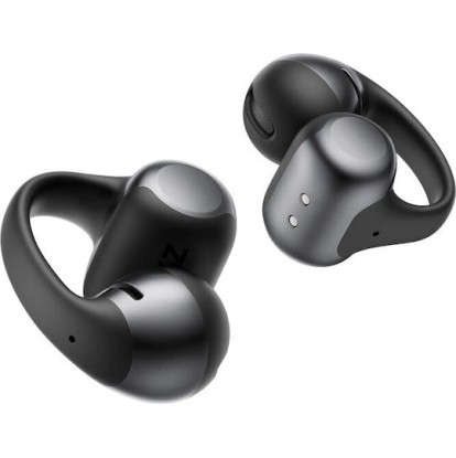 Shokz OpenDots ONE Open Ear Bluetooth Handsfree Ακουστικά με Αντοχή στον Ιδρώτα και Θήκη Φόρτισης Μαύρα