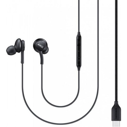 Samsung EO-IC100 In-ear Handsfree Ακουστικά με Βύσμα USB-C Μαύρο