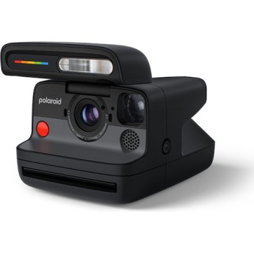 Polaroid Flip Instant Φωτογραφική Μηχανή Black με Color Film (8 photos)